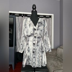 Zara Basic Long Sleeve Dress